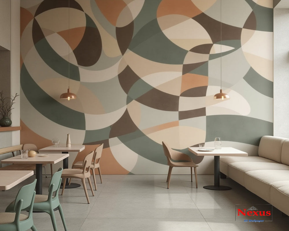 3D Wallpaper Modern Mingle
